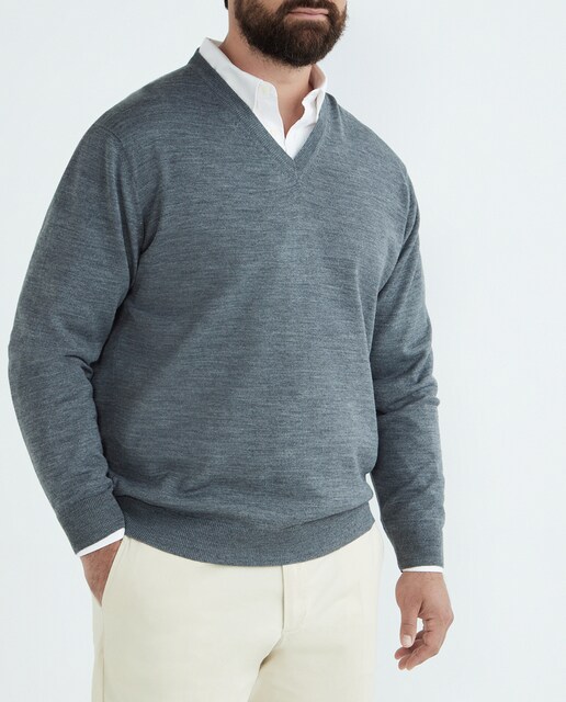 Imagen 0 de Jersey básico de hombre de tallas grandes