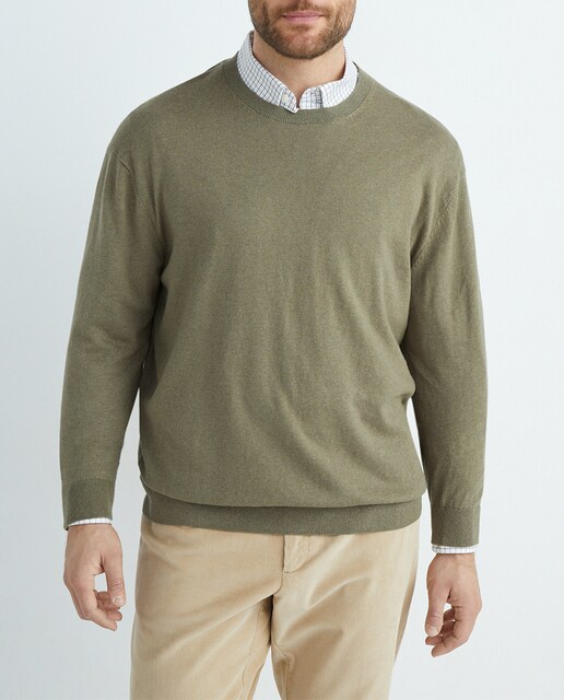 Imagen 0 de Jersey hombre cuello redondo tallas grandes