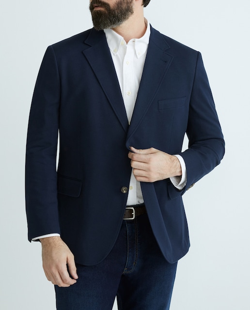 Imagen 0 de Chaqueta de hombre punto microestructura tallas grandes