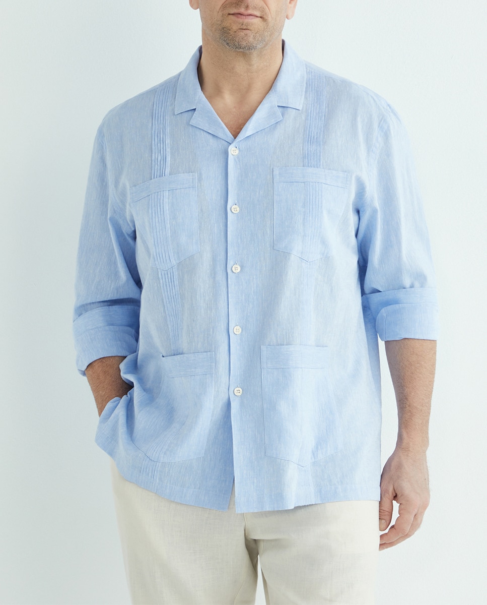 Imagen 0 de Camisa de hombre sport tallas grandes