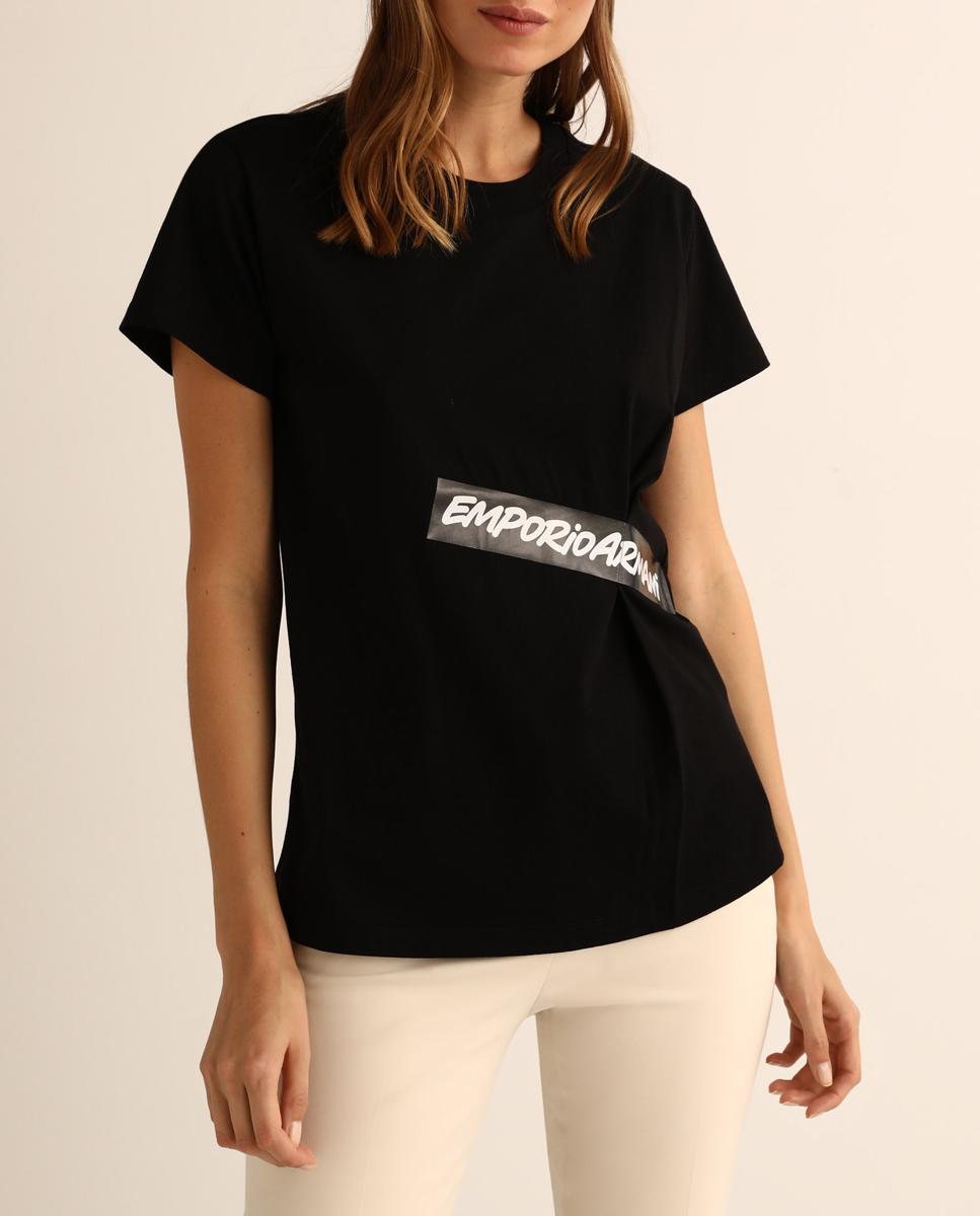 Imagen 0 de Camiseta de mujer con logo cinta