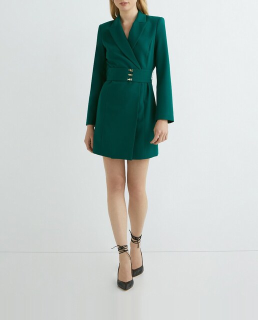 Imagen 0 de Vestido estilo blazer con cinturón