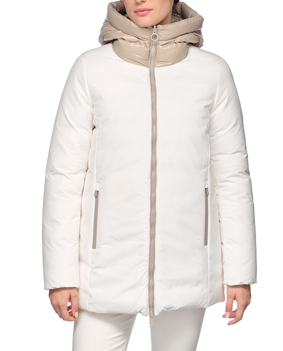 Imagen 0 de Chaqueta reversible acolchada de mujer con capucha