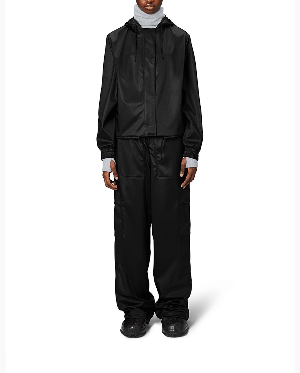 Imagen 0 de Impermeable de mujer corto con cordón String jacket W