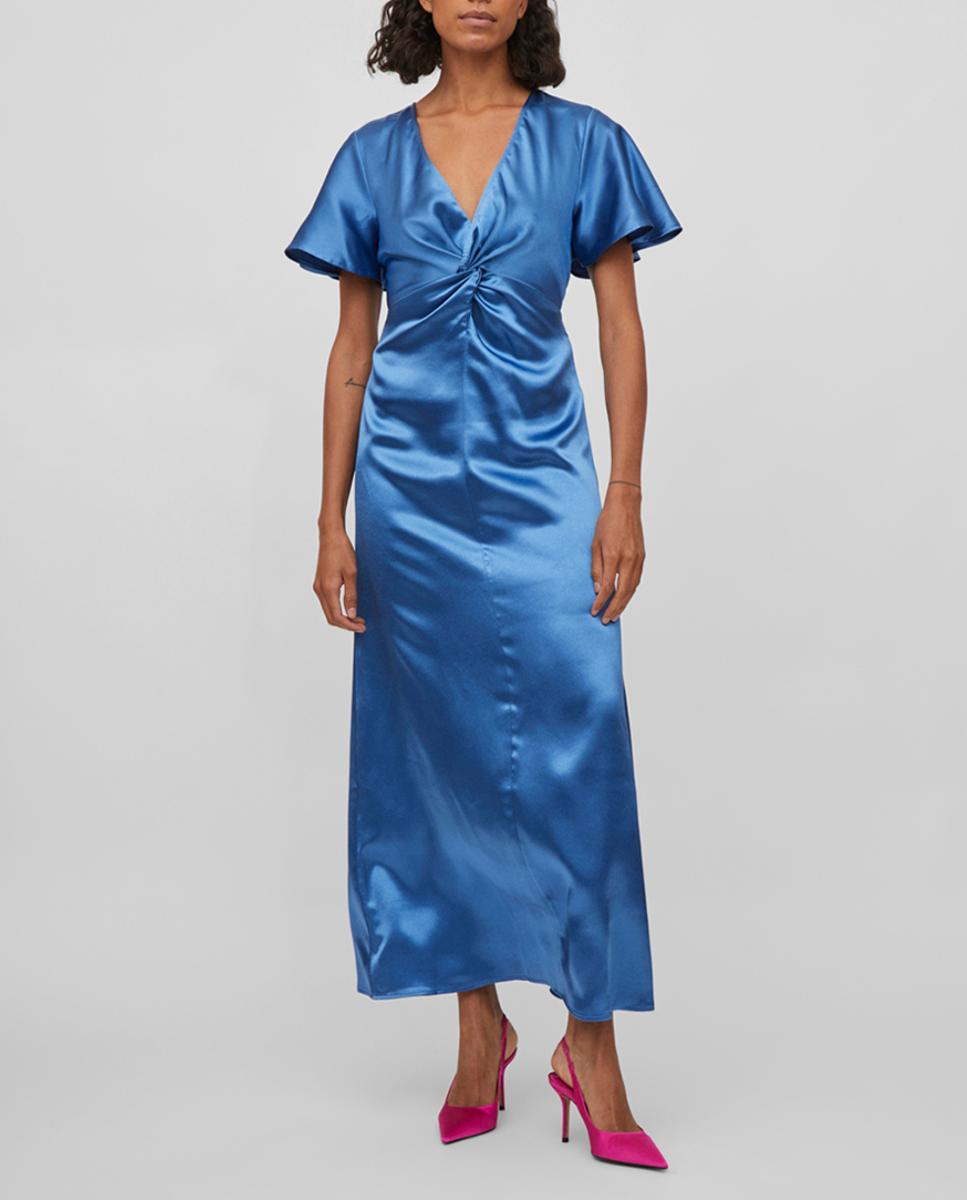 Vestido largo satinado — oferta en Primeriti