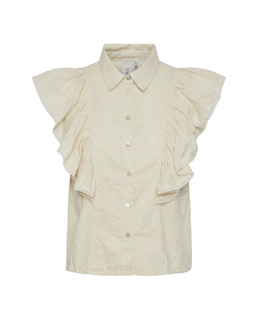 Camisa de mujer manga corta