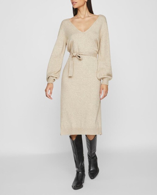 Imagen 0 de Vestido de punto midi