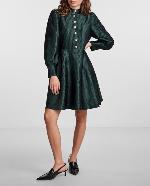 Imagen 0 de Vestido corto botones