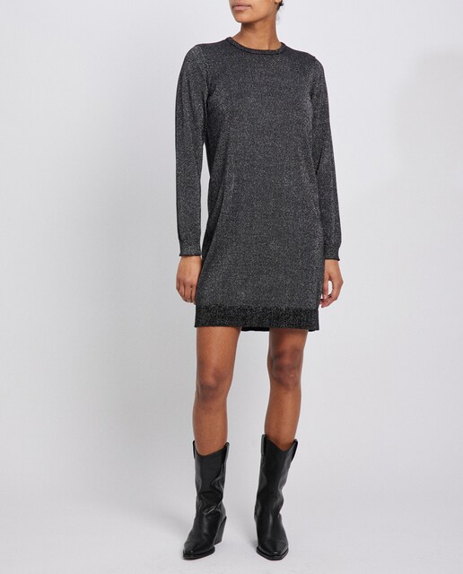 Imagen 0 de Vestido de mujer de punto glitter