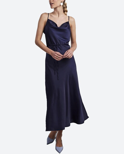 Imagen 0 de Vestido largo satinado