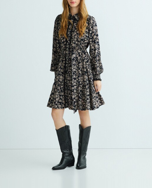 Imagen 0 de Vestido corto volantes