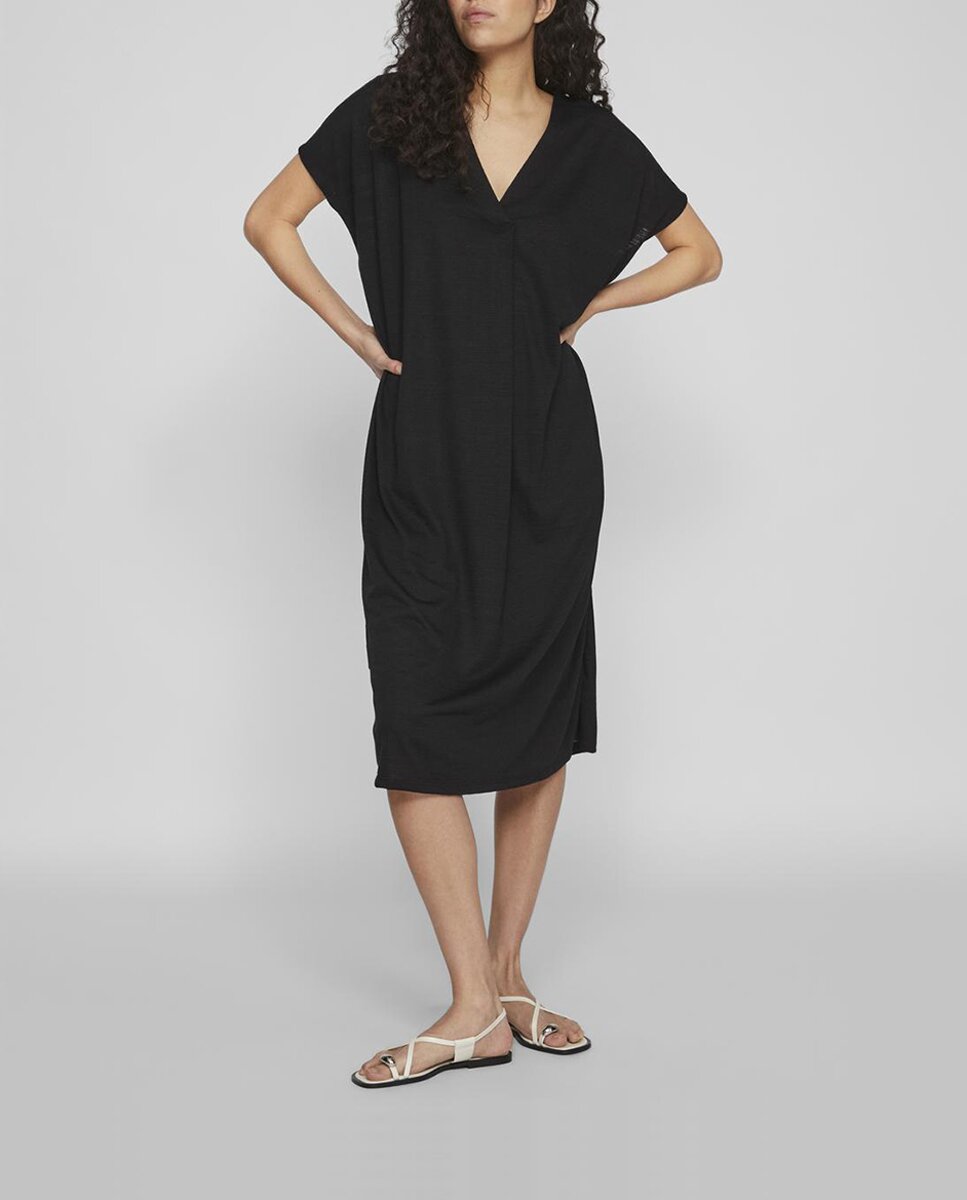 Imagen 0 de Vestido midi manga corta