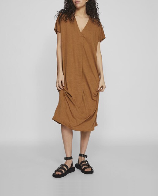 Imagen 0 de Vestido midi manga corta
