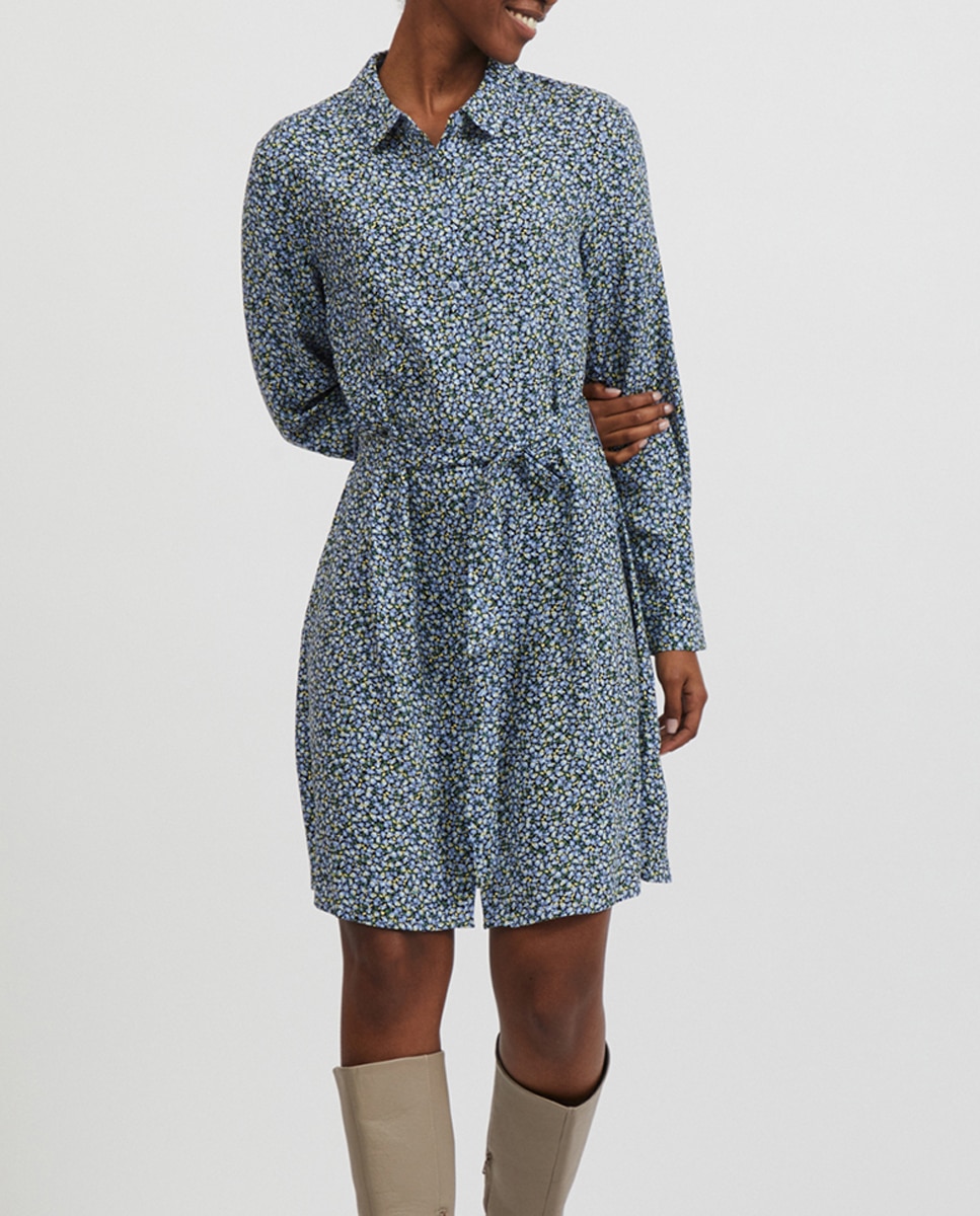 Imagen 0 de Vestido midi camisero