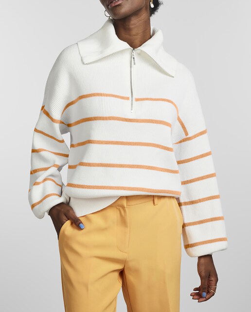 Imagen 0 de Pullover de mujer manga larga cuello alto liso