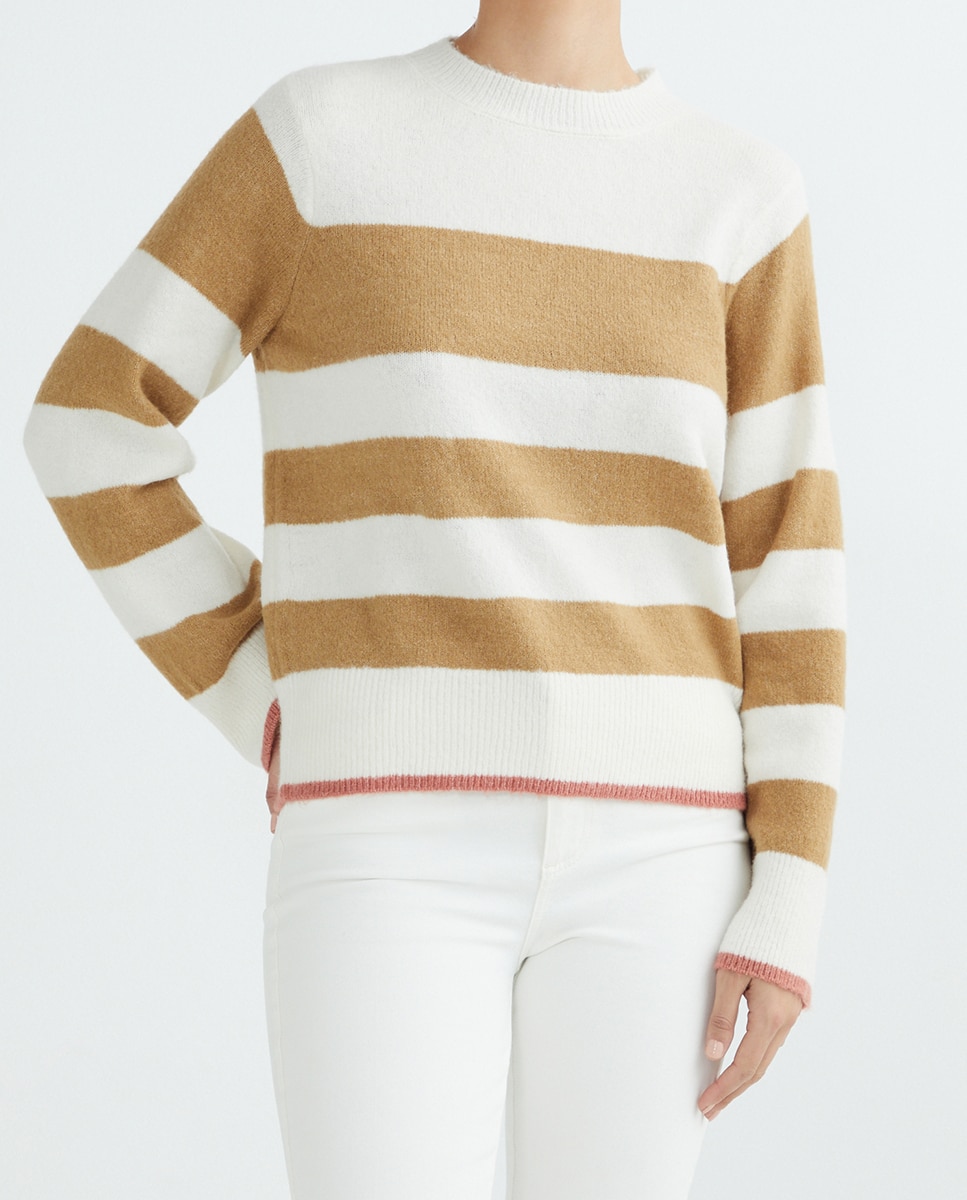 Imagen 0 de Jersey de mujer rayas