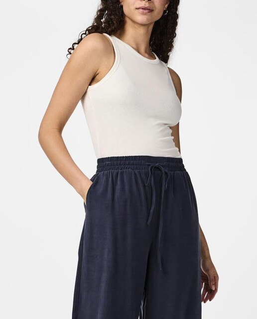 Imagen 0 de Pantalón largo fluido de mujer