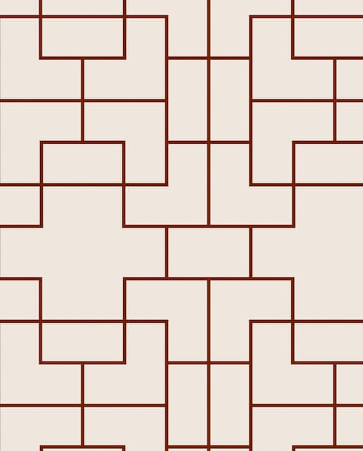 Imagen 0 de Papel pintado geométrico TNT Coordonne