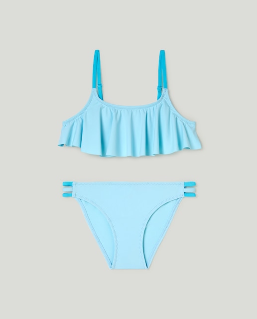 Imagen 0 de Bikini de niña con volante