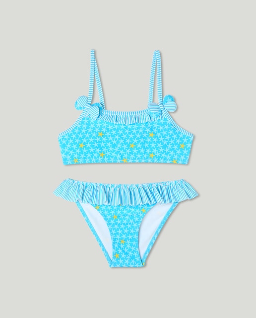 Imagen 0 de Bikini de niña con estrellas