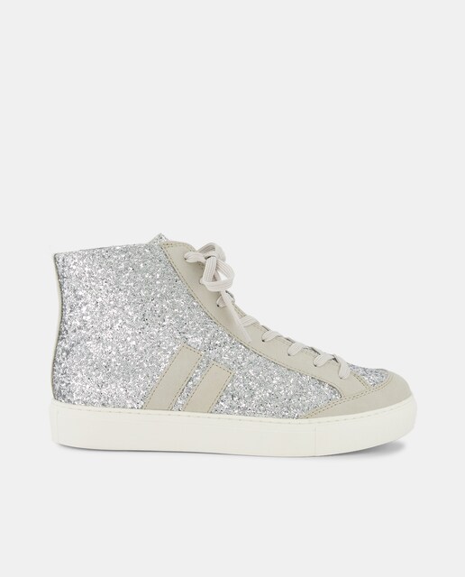 Imagen 0 de Zapatillas altas purpurina