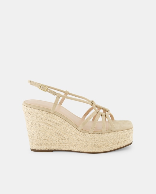 Imagen 0 de Alpagartas de mujer con cuña de yute