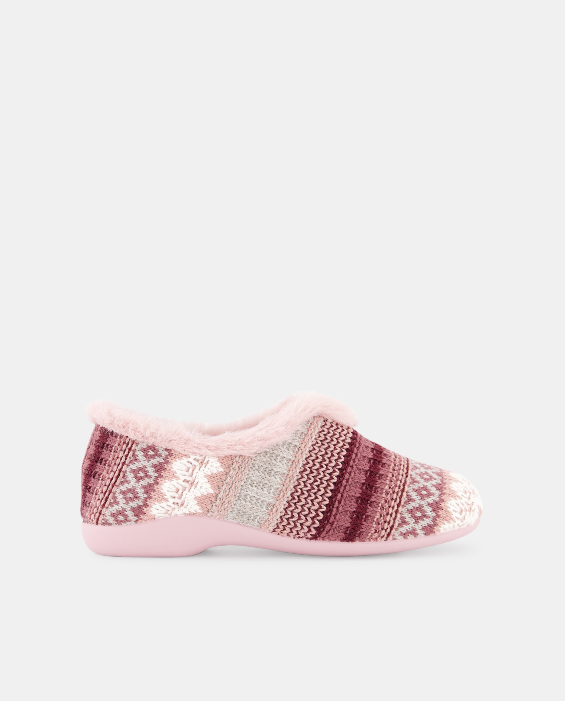 Imagen 0 de Zapatillas casa mujer estampada abotinada