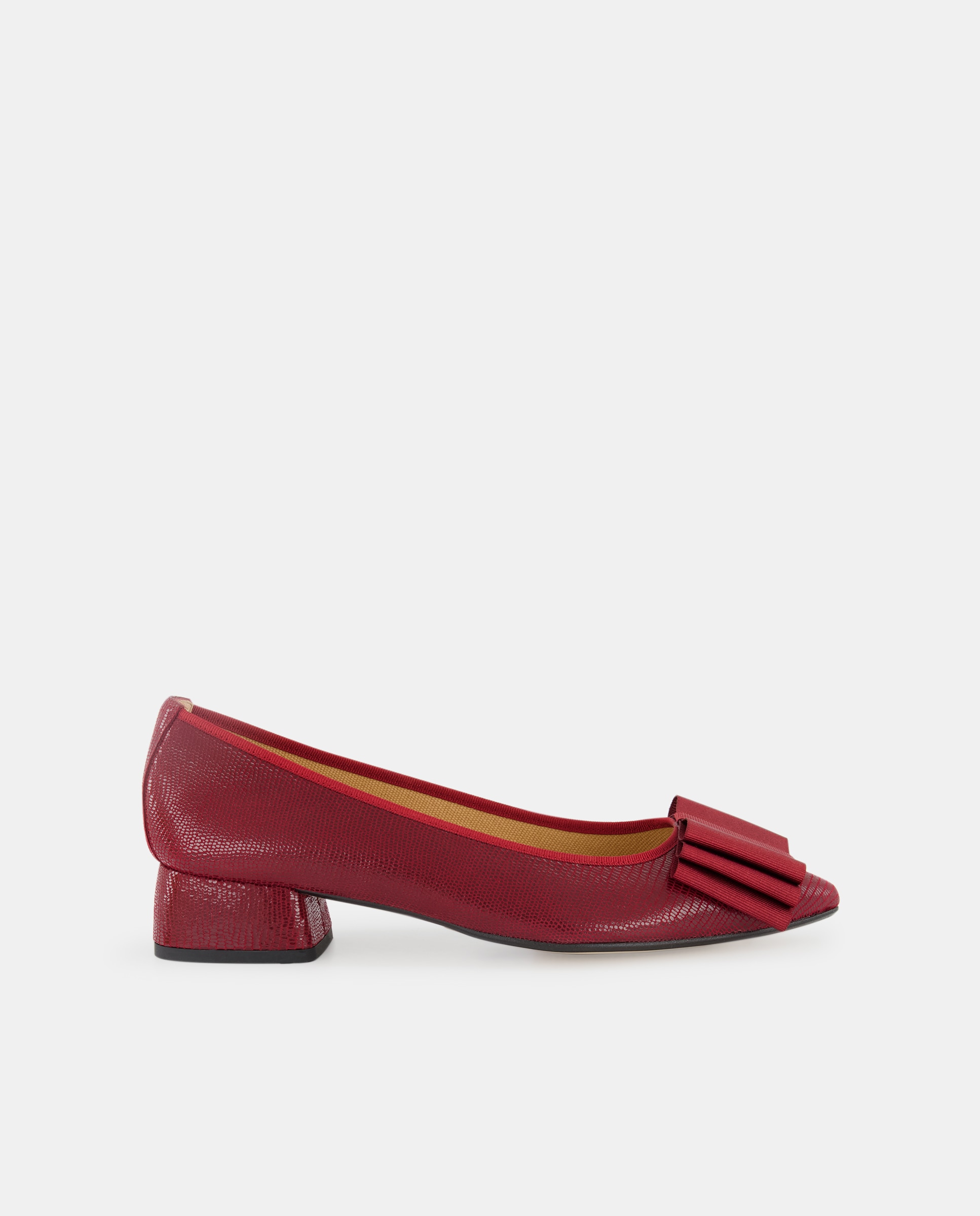 Imagen 0 de Zapatos de tacón de mujer con adorno de lazo