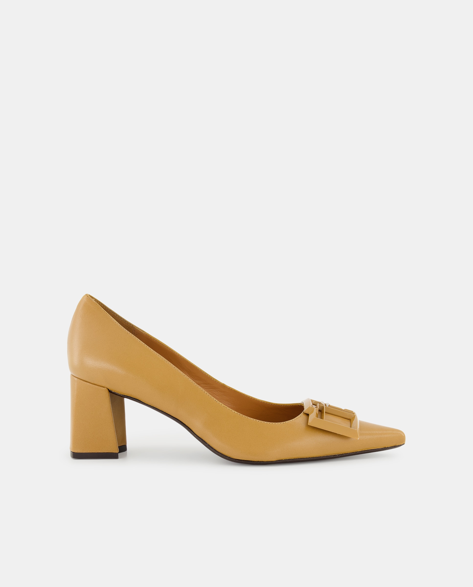 Imagen 0 de Zapatos de tacón de mujer con adorno de logo