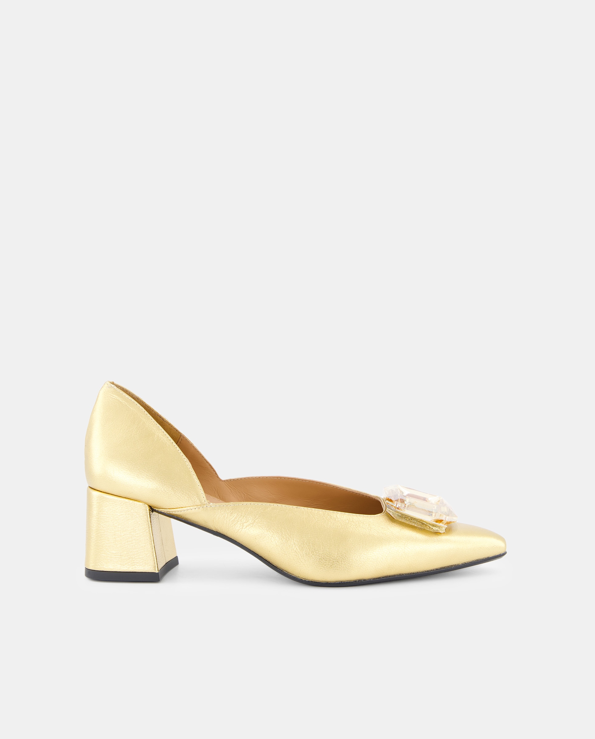 Imagen 0 de Zapatos de tacón de mujer con adorno cristal