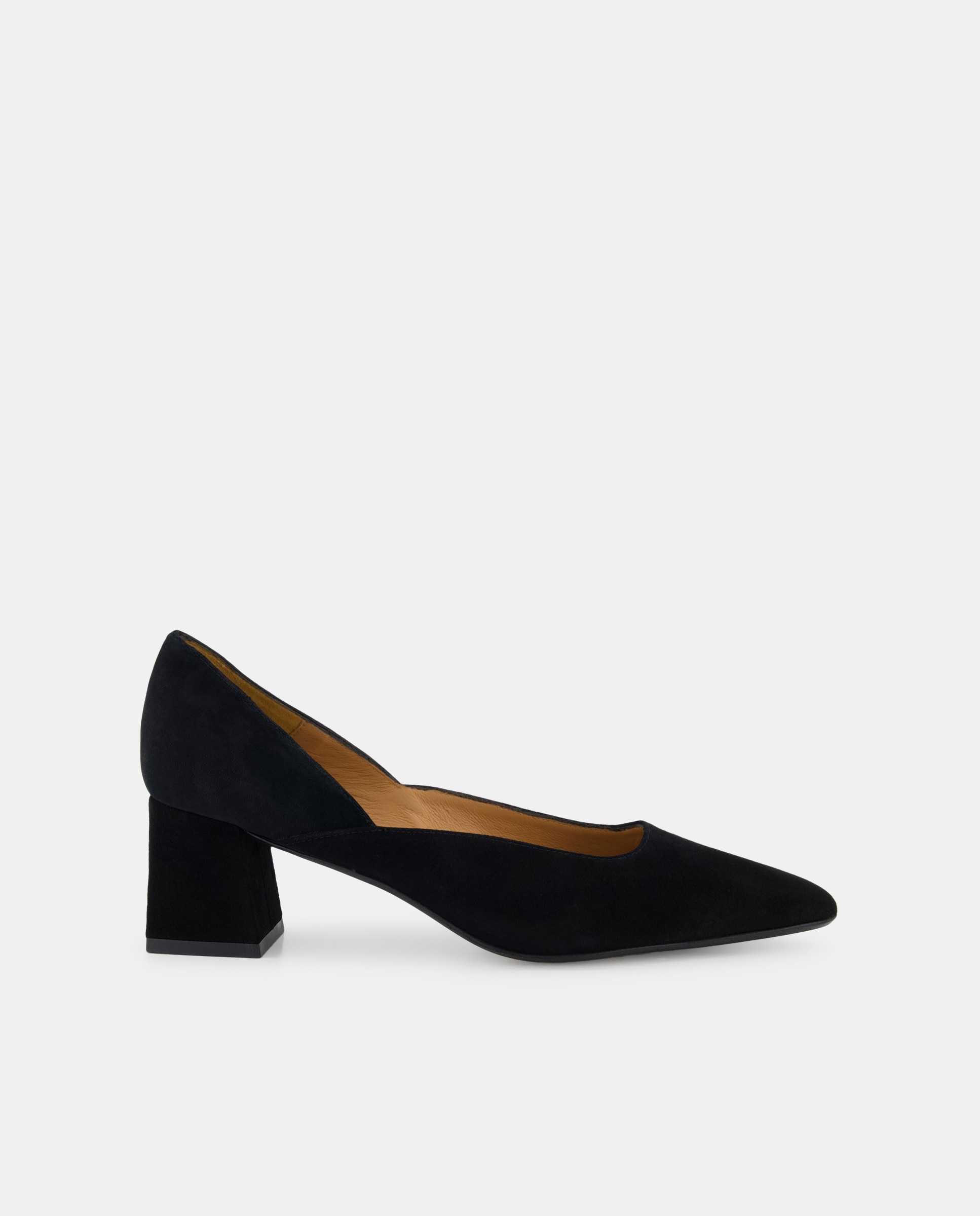 Imagen 0 de Zapatos de mujer con tacón de bloque y pico