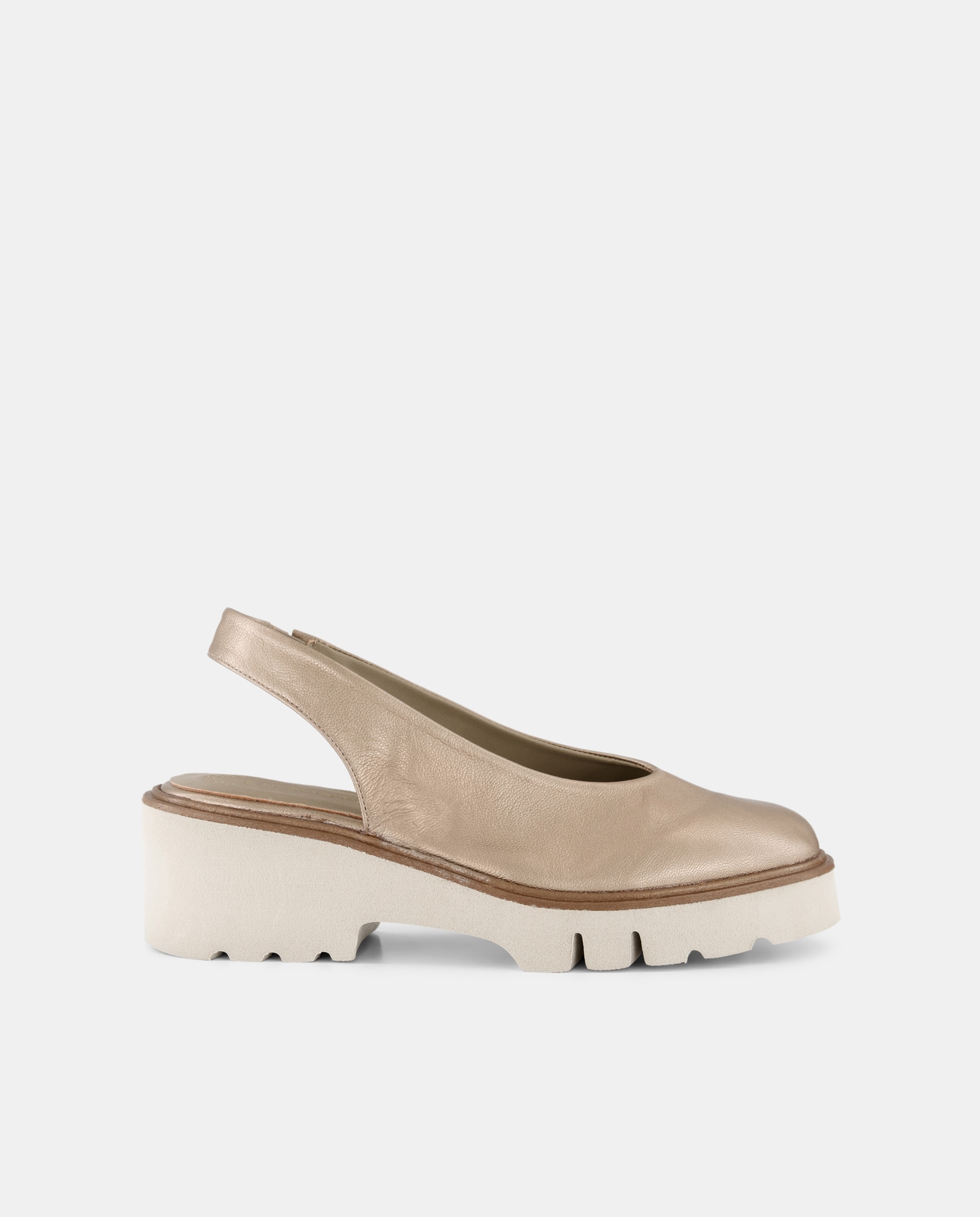 Imagen 0 de Zapatos de tacón destalonados de mujer
