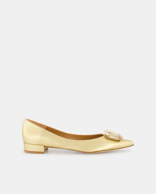 Imagen 0 de Zapatos planos de mujer con adorno cristal