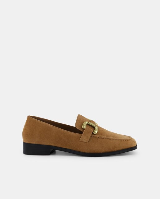 Imagen 0 de Mocasines planos de mujer con estribo