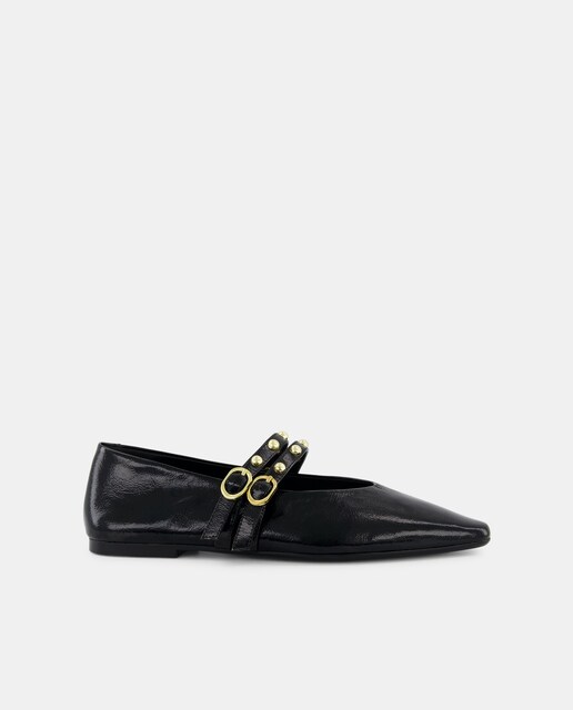 Imagen 0 de Zapatos planos de mujer con pulsera de tachas