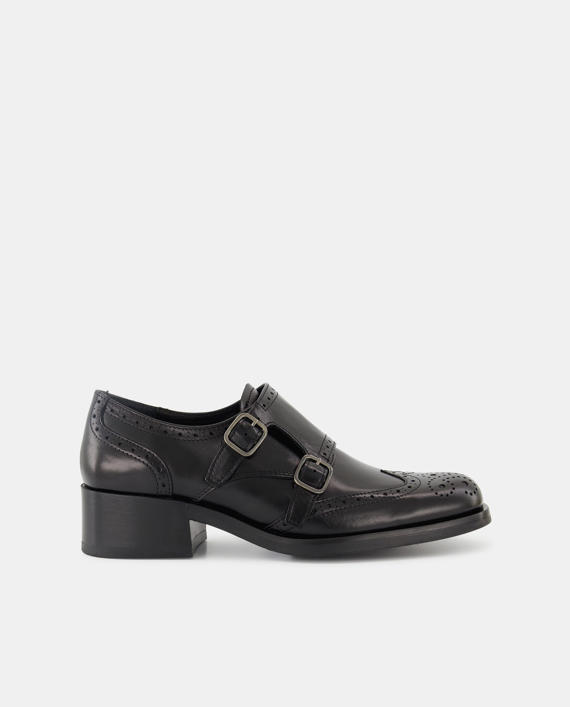 Imagen 0 de Zapatos planos de mujer con dos hebillas