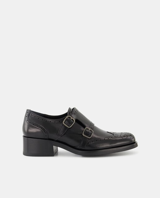 Imagen 0 de Zapatos planos de mujer con dos hebillas