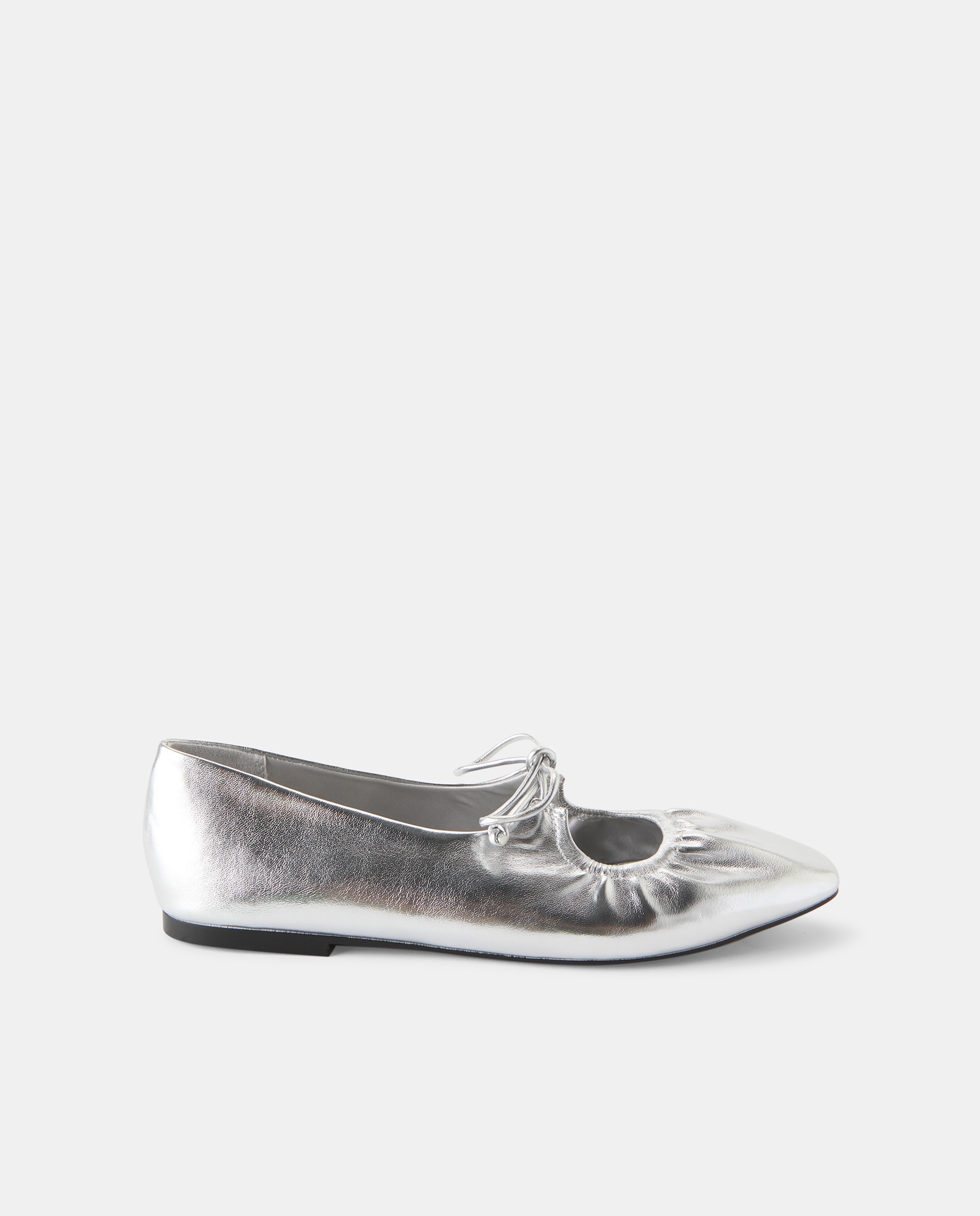 Imagen 0 de Zapato plano bailarina lazo