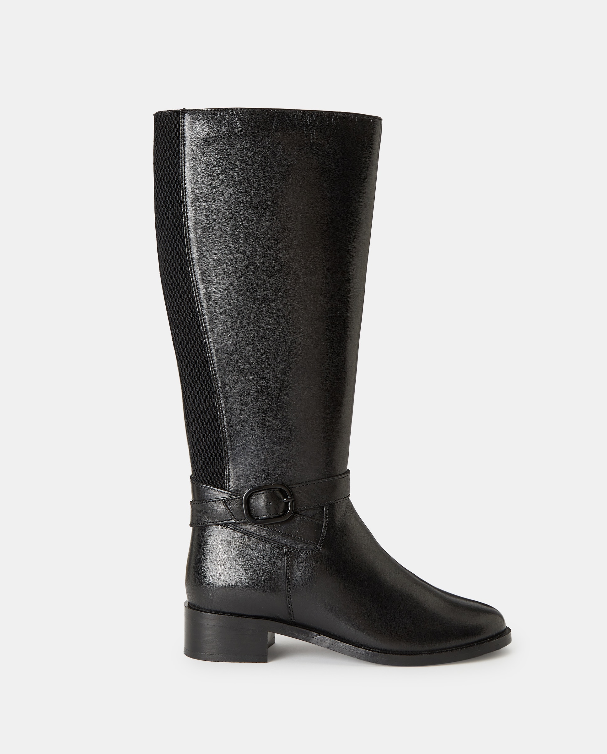Imagen 0 de Botas planas de mujer con elástico en trasero