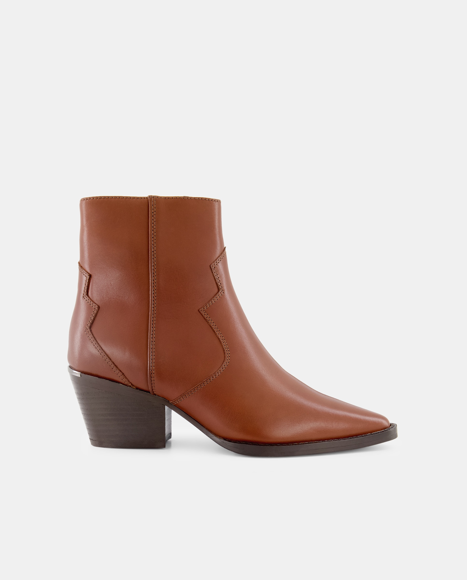 Imagen 0 de Botines tipo cowboy de mujer con tacón