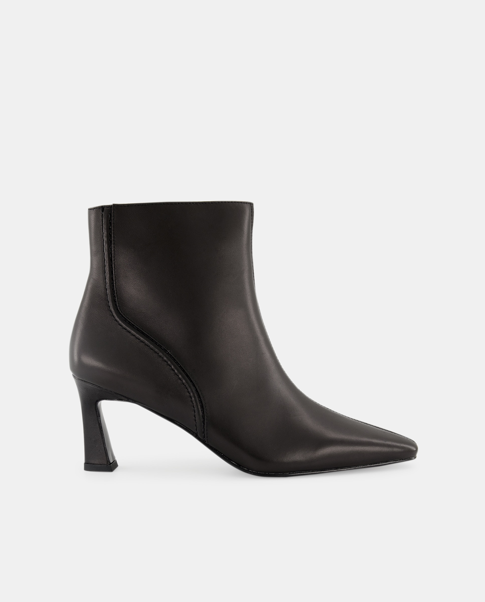 Imagen 0 de Botines de tacón de mujer con bordón lateral