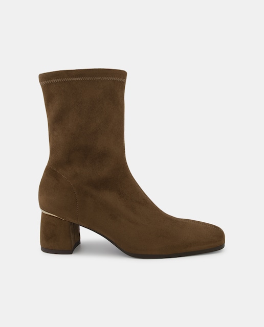 Imagen 0 de Botines de tacón de mujer con elástico