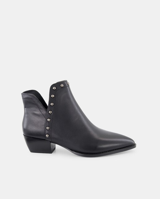 Imagen 0 de Botines de mujer con costado abierto