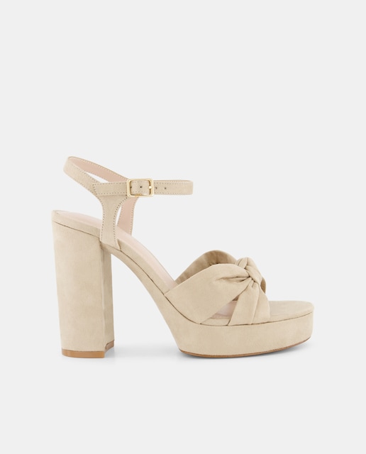 Imagen 0 de Sandalias de tacón de mujer con plataforma