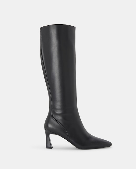 Imagen 0 de Botas de tacón de mujer con bordón lateral