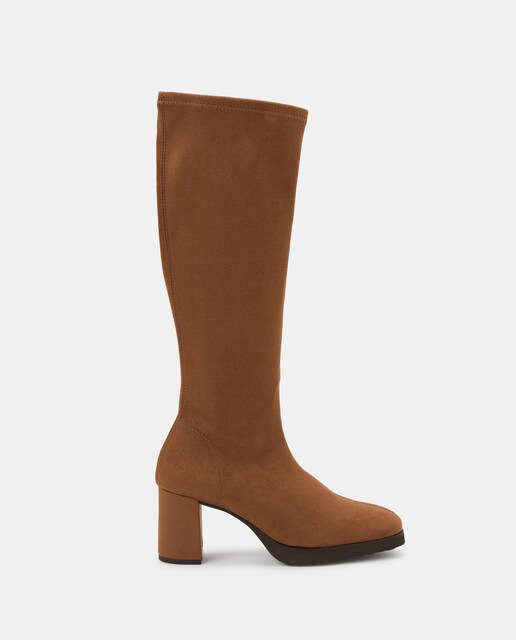 Imagen 0 de Botas de tacón y plataforma de mujer