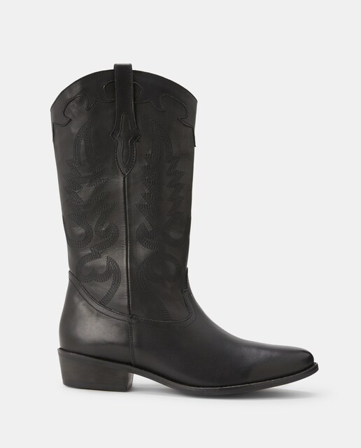 Imagen 0 de Botas de mujer estilo cowboy con tacón
