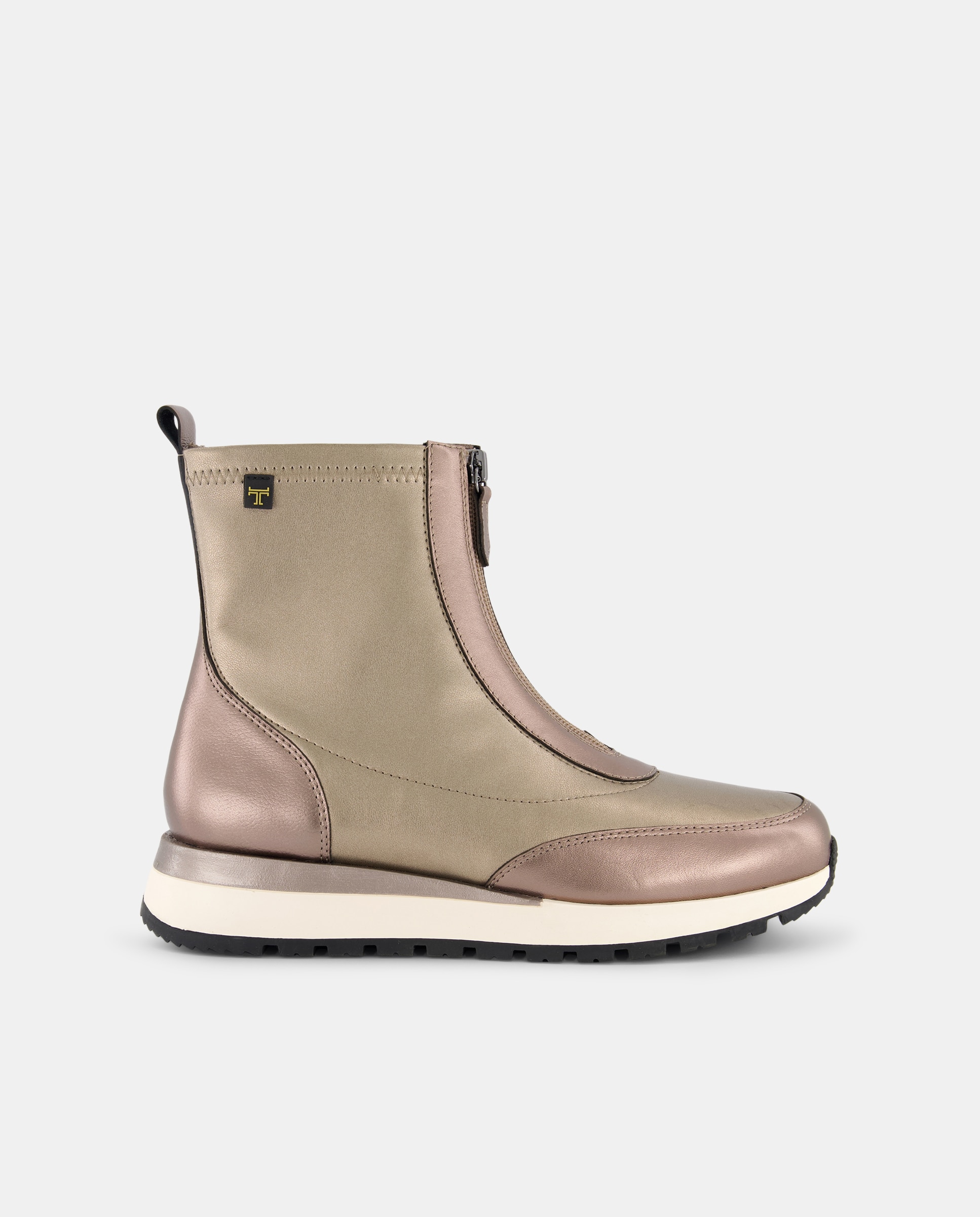 Imagen 0 de Zapatillas botín elástico cremallera mujer
