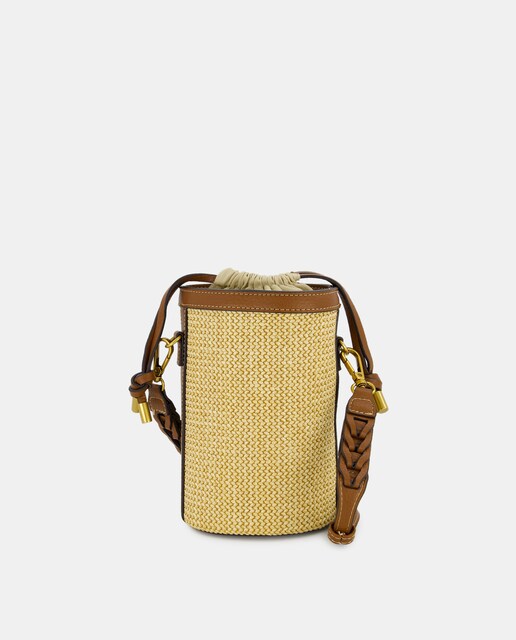 Imagen 0 de Bolso tubular con tenzado en asas