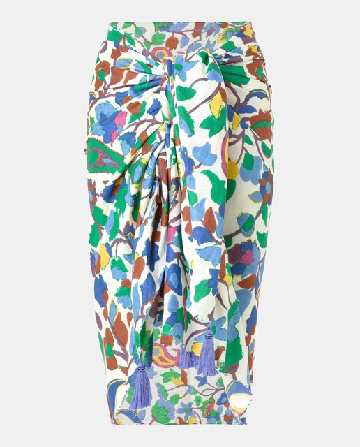 Imagen 0 de Echarpe con estampado de colores